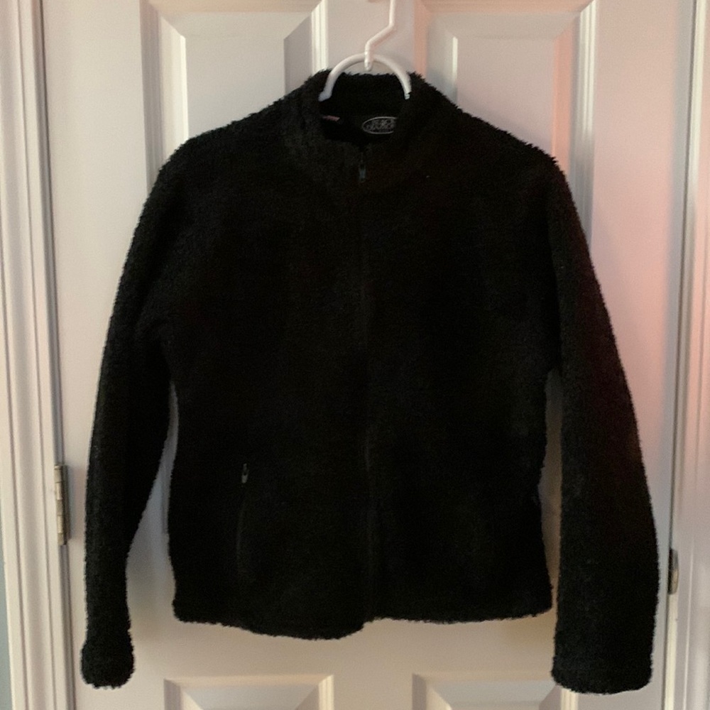 Black Diamond‎ Black Teddy Bear Fleece Jacket